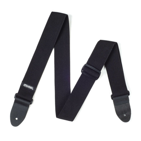 DUNLOP RIBBED COTTON BLACK STRAP