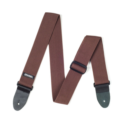 DUNLOP RIBBED COTTON CHOCOLATE STRAP