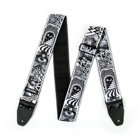 DUNLOP ILOVEDUST SKULLS STRAP