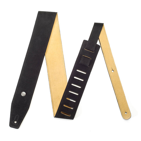 DUNLOP BMF SUEDE EBONY STRAP
