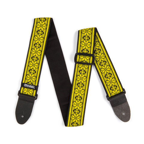 DUNLOP JACQUARD FILLMORE YELLOW STRAP
