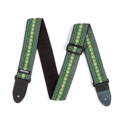 DUNLOP JACQUARD MATRIX GREEN STRAP
