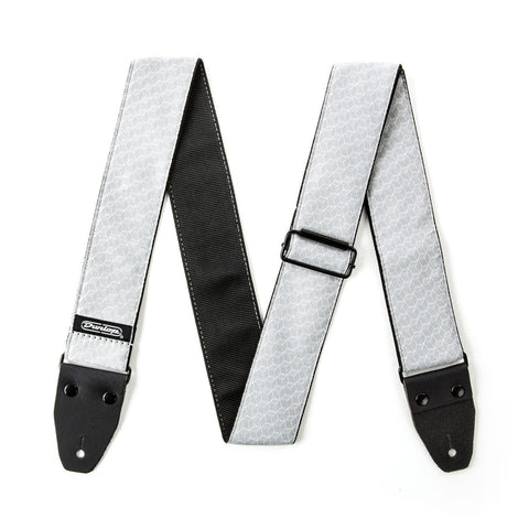 DUNLOP JACQUARD CUBE HATCH LIGHT GREY STRAP