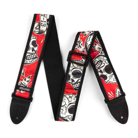 DUNLOP LUCKY 13 TRES SKULLS STRAP