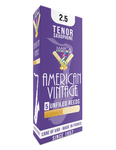 Reeds Box for Tenor Saxophone Mod: American Vintage