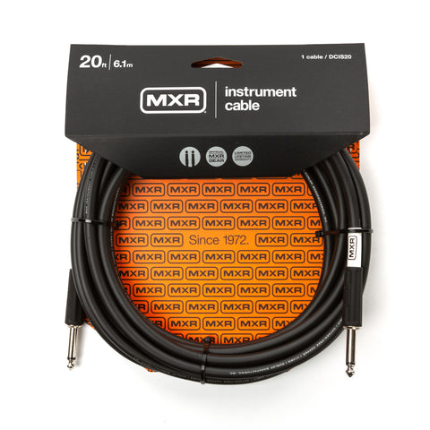 MXR® 20 FT STANDARD INSTRUMENT CABLE - STRAIGHT / STRAIGHT