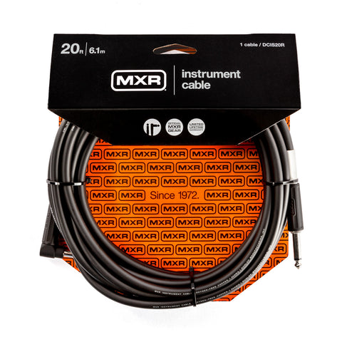 MXR® 20 FT STANDARD INSTRUMENT CABLE - RIGHT / STRAIGHT