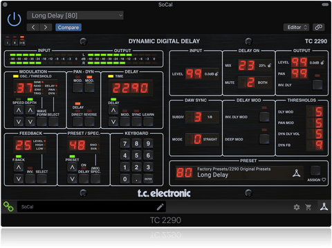 TC 2290 DT - Legendary Dynamic Delay