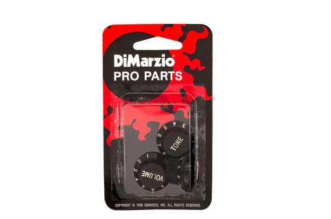 DM-2111BK Vintage Stratocaster Replacement Knobs, Black