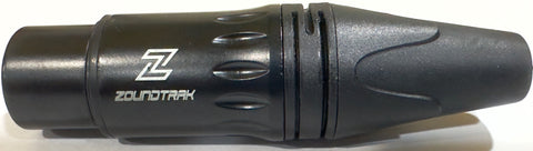 Zoundtrak หัวปลั๊ก XLR ติดสาย ตัวเมีย ZT 003 F BK