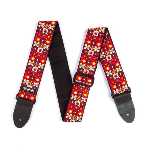 DUNLOP JACQUARD WINTERLAND RED STRAP