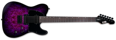 กีต้าร์ไฟฟ้า LTD TE 200 DX NT สี PRB / BLB
