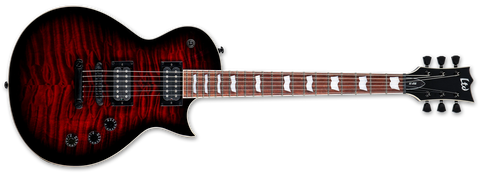 EC 256 QM See Thru Black Cherry Sunburst