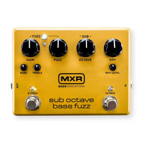 MXR® SUB OCTAVE BASS FUZZ