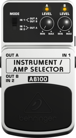 INSTRUMENT/AMP SELECTOR AB100