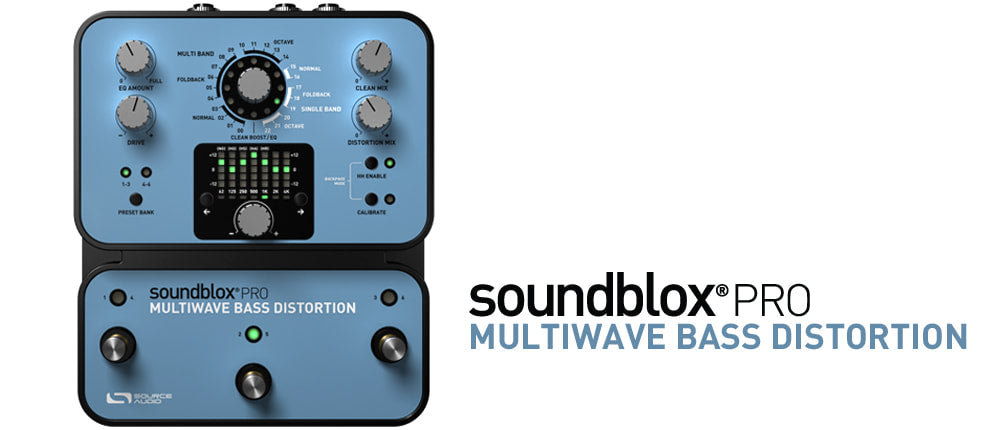 the box bass boosted clean Sound Box Pro Multi Wave Bass Distortion SA-141